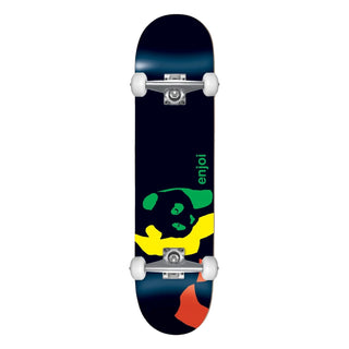 Enjoi Complete Rasta Panda Black 7.0" Mini (Youth)