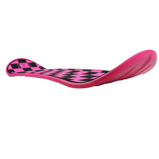Krown Snowskate 9" x 32" Checkers Pink