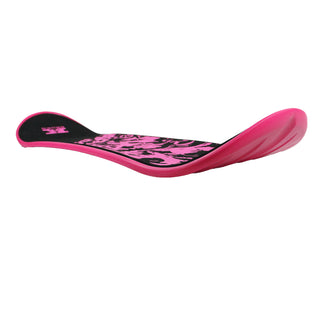 Krown Snowskate 9" x 32" Owl Pink Color Studded Grip Combo