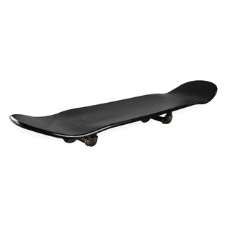 Floating Industrial Style Maple Skateboard Deck Shelf with Pipe Mounting System 7.75" Dipped Black