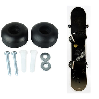 Snowboard Wall Mount Display Hanger - Vertical Storage Damage Free Cinch System
