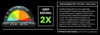 Sticky Bumps Surf Wax Softboard Soft Top Special Blend Cool/Cold Single Bar