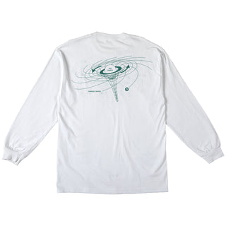 Thunder Skateboard Trucks Longsleeve Shirt Gas Giants White