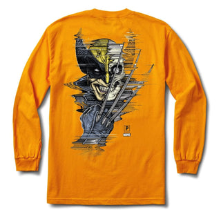 Primitive Paul Jackson Marvel Longsleeve Shirt Wolverine Gold