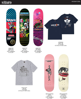Deathwish Jamie Foy Skateboard Decks 2026 Holiday Buyers Guide