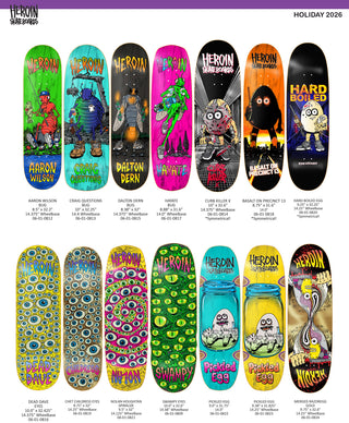 Heroin Skateboard Decks 2026 Holiday Buyers Guide