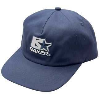 Baker Skateboards Hat Classic Snapback Navy