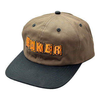 Baker Skateboards Hat Crumb Snapback Brown/Black