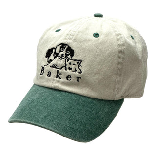 Baker Skateboards Hat Where My Dogs At Snapback Sand/Green