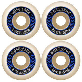 Spitfire Skateboard Wheels 57mm Lock Ins 99A White