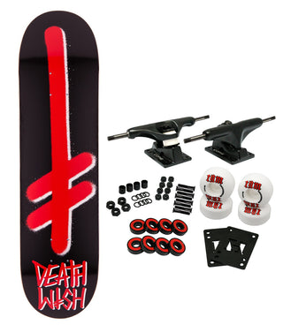 Deathwish Complete Gang Logo Black/Red 8.0"