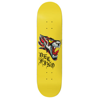 Deathwish Skateboard Deck Delfino Seven Trumpets 8.125" x 31.5"