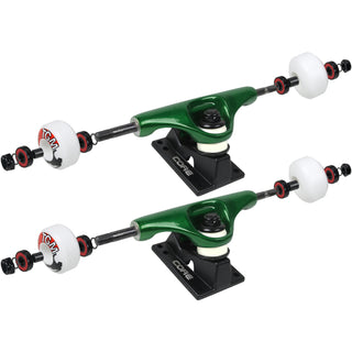 Girl Skateboard Complete McCrank Double OG Twin Green 8.25" x 31.875"