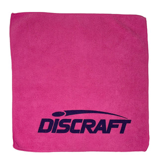 Discraft Ultra Absorbent Microfiber Disc Golf Towel 15.5" x 15.5" - Purple/Purple