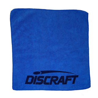 Discraft Ultra Absorbent Microfiber Disc Golf Towel 15.5" x 15.5" - Royal Blue/Blue