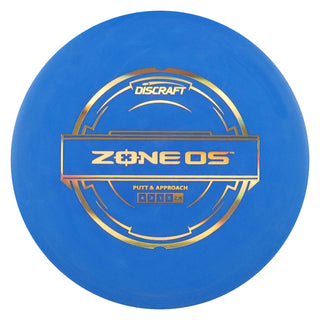 Discraft Disc Golf Putter Line Zone OS 4/2/1/5 Blue/Gold Holo 167-169g