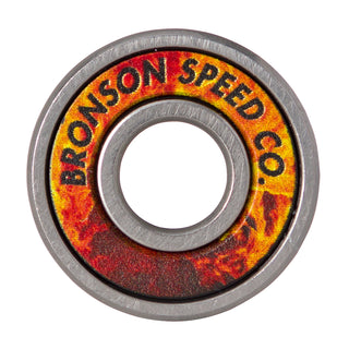 Spitfire Skateboard Wheels 52mm 99A F4 Conical Full with Bronson Pro G3 Bearings