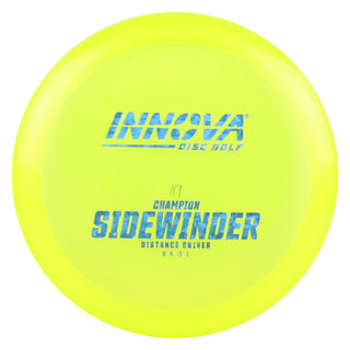 Innova Disc Golf Champion Sidewinder Distance Driver 9/5/-3/1 Yellow/Blue Shatter 171 grams