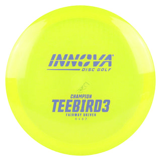 Innova Disc Golf Champion Teebird3 Fairway Driver 8/4/0/2 Yellow/Slate 173 grams