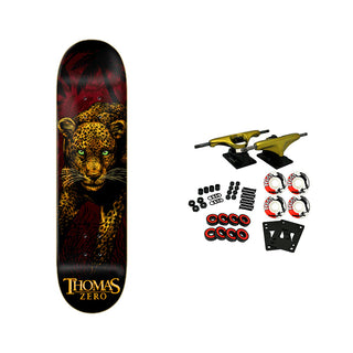 Zero Skateboard Complete Jamie Thomas Leopard 8.25" x 31.9"