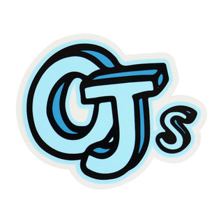 OJ Wheels Skateboard Stickers Sketch 4-Pack