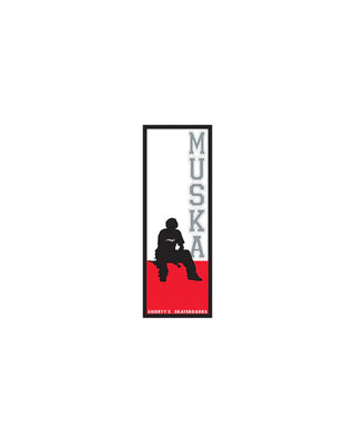 Shorty's Skateboard Sticker Muska Board 1.2" x 3.6"