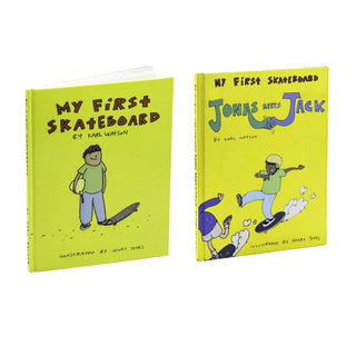 My First Skateboard Childrens Hardcover Book - 2 Book Set, by Karl Watson