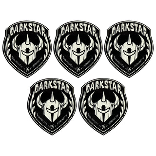 Darkstar Skateboards Sticker Shield 3" x 4" 5-Pack