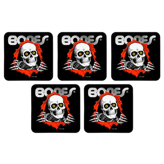 Powell Peralta Ripper Skateboard Sticker Bumper Sticker 5" Black 5-Pack