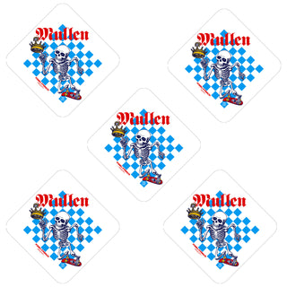 Powell Peralta Bones Brigade Rodney Mullen Chess Re-Issue Skateboard Sticker 5-Pack