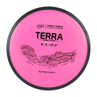 MVP Disc Golf Electron Terra Fairway Driver 8/5/0/3 Pink 170 grams