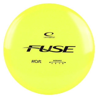 Latitude 64 Disc Golf Frost Fuse Midrange Disc 5/6/-1/0 Yellow/Purple 177 grams
