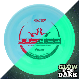 Dynamic Disc Golf Classic Blend Moonshine Justice Midrange Disc 5/1/0.5/4 - Choose Exact Disc