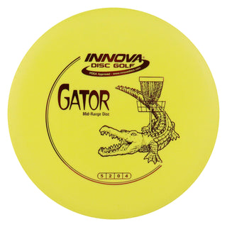 Innova Disc Golf DX Gator Midrange Disc 5/2/0/4 Yellow/Red 172 grams
