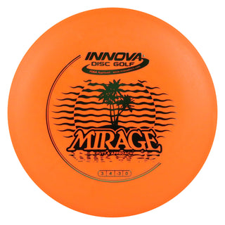 Innova Disc Golf DX Mirage Putting Disc 3/4/-3/0 Orange/Green 175 grams