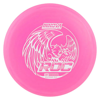 Innova Disc Golf DX Roc Midrange Disc 4/4/0/3 Pink/White 170 grams