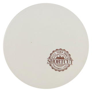 Full Turn Disc Golf Ground Superglow Shortcut Approach 4/1/1/4 White/Rose Gold 176 grams