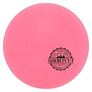 Full Turn Disc Golf Ground Shortcut Approach 4/1/1/4 Pink/Green 174 grams