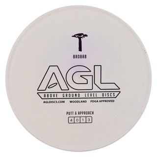 AGL Disc Golf Woodland Baobab Putter 4/1/1/3 Lavender/Purple 175 grams