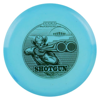 Black Zombie Disc Golf Diamond Shotgun Midrange Disc 5/5/0/2 Teal/Green 176 grams