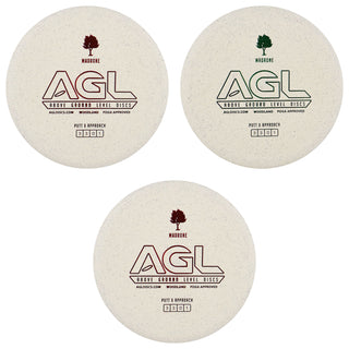 AGL Disc Golf Woodland Hemp Madrone Putter 3/3/0/1 - Choose Exact