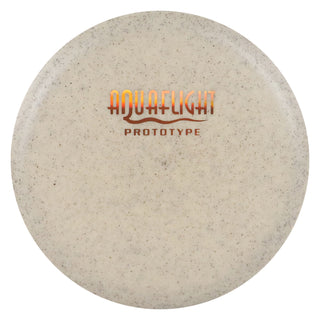 AquaFlight Floating Disc Golf Hemp Dragonfly Midrange Disc 5/4/-3/1 White/Bronze Holo 132 grams