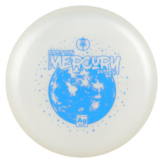 ITC Disc Golf Silver Mercury Putter 2/3/-1/0 Silver/Blue 176 grams