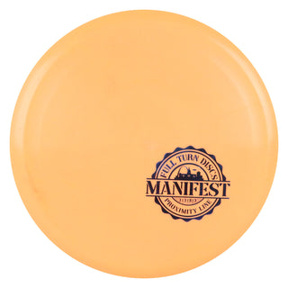 Full Turn Disc Golf Express Manifest Putter 3/3/0/3 Orange/Blue 176 grams