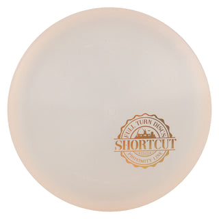 Full Turn Disc Golf Express Superglow Shortcut Approach 4/1/1/4 Clear/Bronze Holo 174 grams