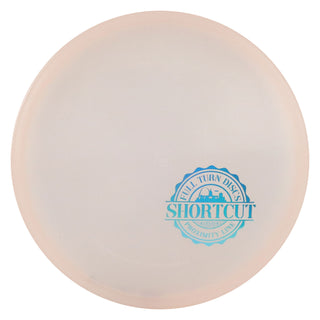Full Turn Disc Golf Express  Superglow Shortcut Approach 4/1/1/4 Clear/Blue Holo 175 grams
