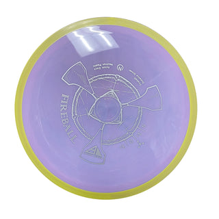 Axiom Disc Golf Fireball Distance Driver Neutron Purple/Burnt Yellow 172 grams
