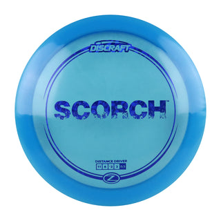 Discraft Disc Golf Z Line Scorch Distance Driver 11/6/-2/2 Blue/Blue 170-172g