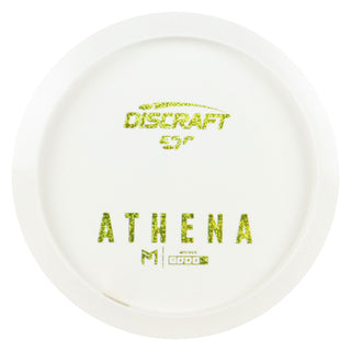 Discraft Disc Golf Paul McBeth ESP Athena Solid White Fairway Driver 7/8/0/2 White/Green Shimmer 170-172g