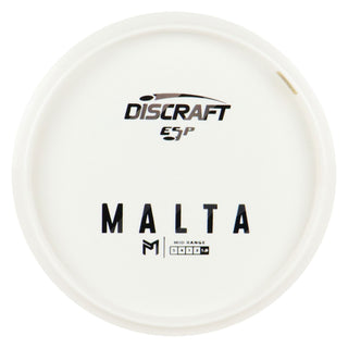 Discraft Disc Golf Paul McBeth ESP Malta Solid White Midrange 5/4/1/3 White/Black Silver 170-172g